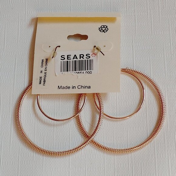 Carol for Eva Graham Rose Gold Earrings BNIP - Picture 3 of 3